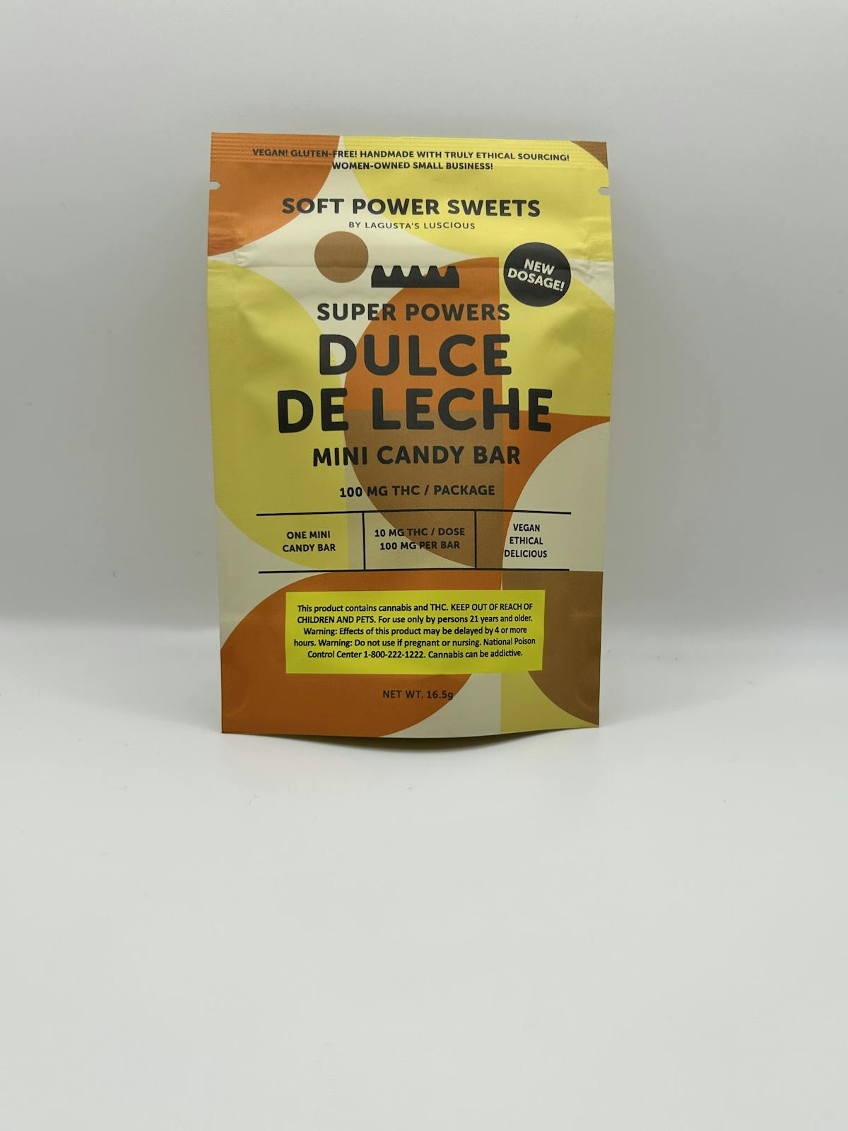Photo of Soft Power Sweets | Super Power – Dulce de Leche Mini Candy Bar – High Dose | 100mg