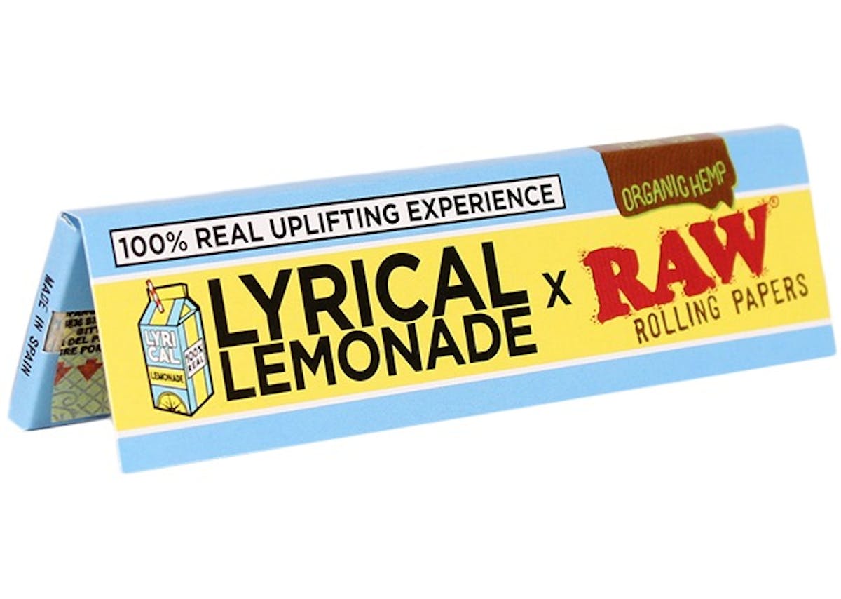 Photo of RAW X Lyrical Lemonade Wide Rolling Paper – King Size