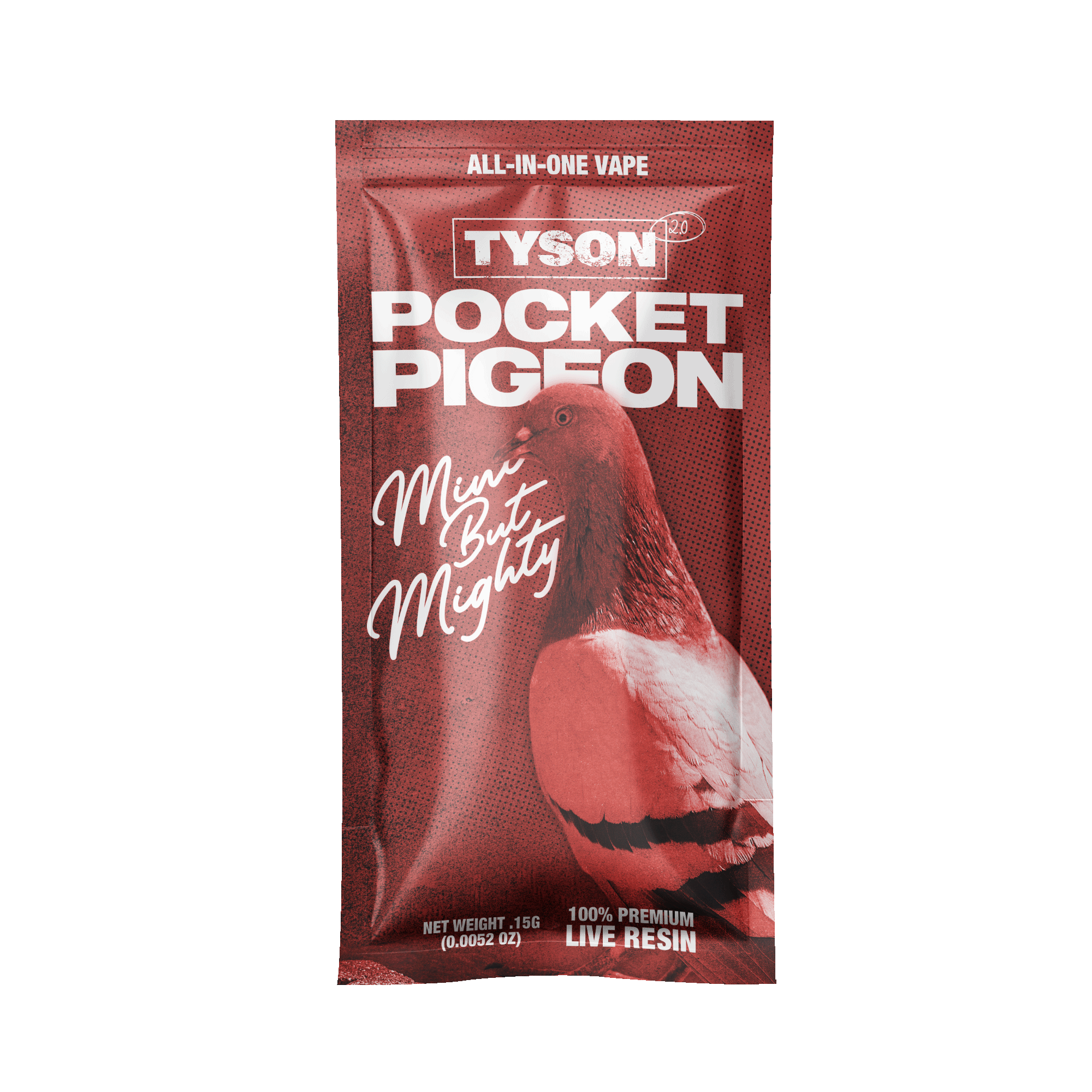 Tyson 2.0 | Pocket Pigeon | Hybrid | Live Resin AIO | 0.15g