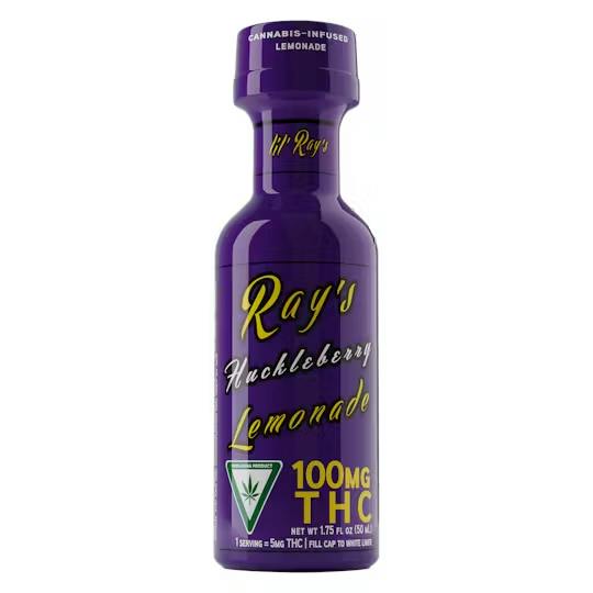 Lil Ray's - Infused Drinks - (100mg) - **HUCKLEBERRY LEMONADE** (2/$20)