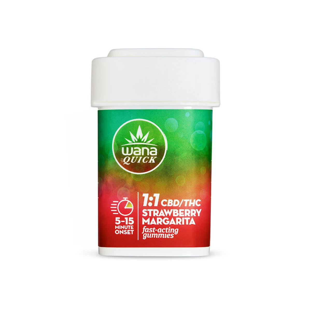 Photo of Wana | Quick Gummies | Strawberry Margarita 1:1 (100mg:100mg)