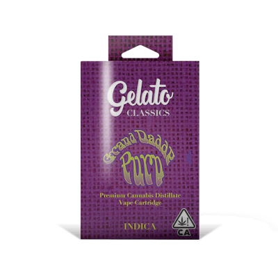 Gelato - 1g Cartridge - Grand Daddy Purp (I)