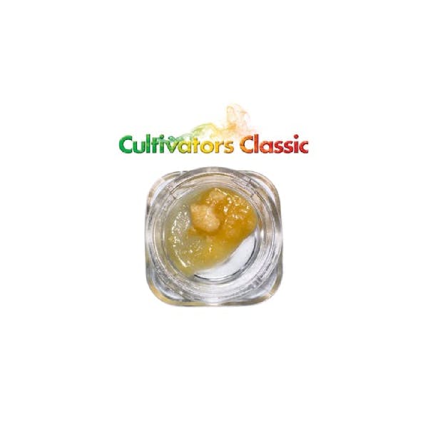 Apple Fritter (H) - 1g Sugar Wax - Cultivator's Classic x Trifecta Farms