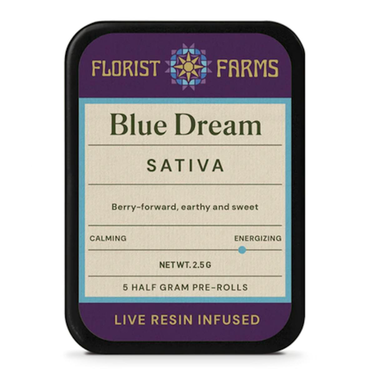 Photo of Florist Farms | Blue Dream Pre-Rolls | 2.5g Resin 5pk