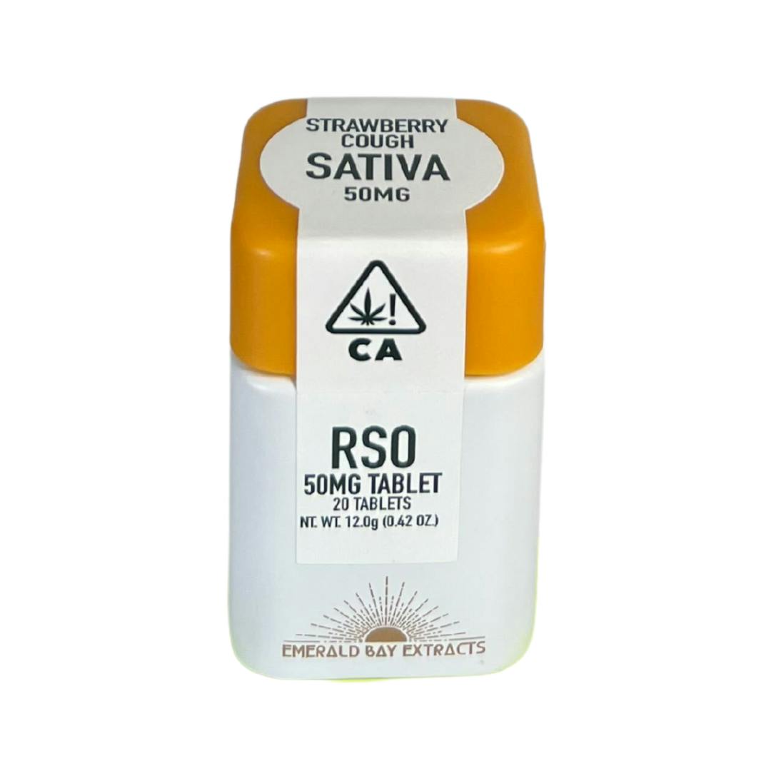 STRAWBERRY COUGH RSO CAPSULES  (20CT/ 50MG)