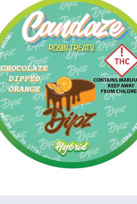 Photo of Candaze Dipz – Chocolate Orange 100mg Sativa – Lemonatti