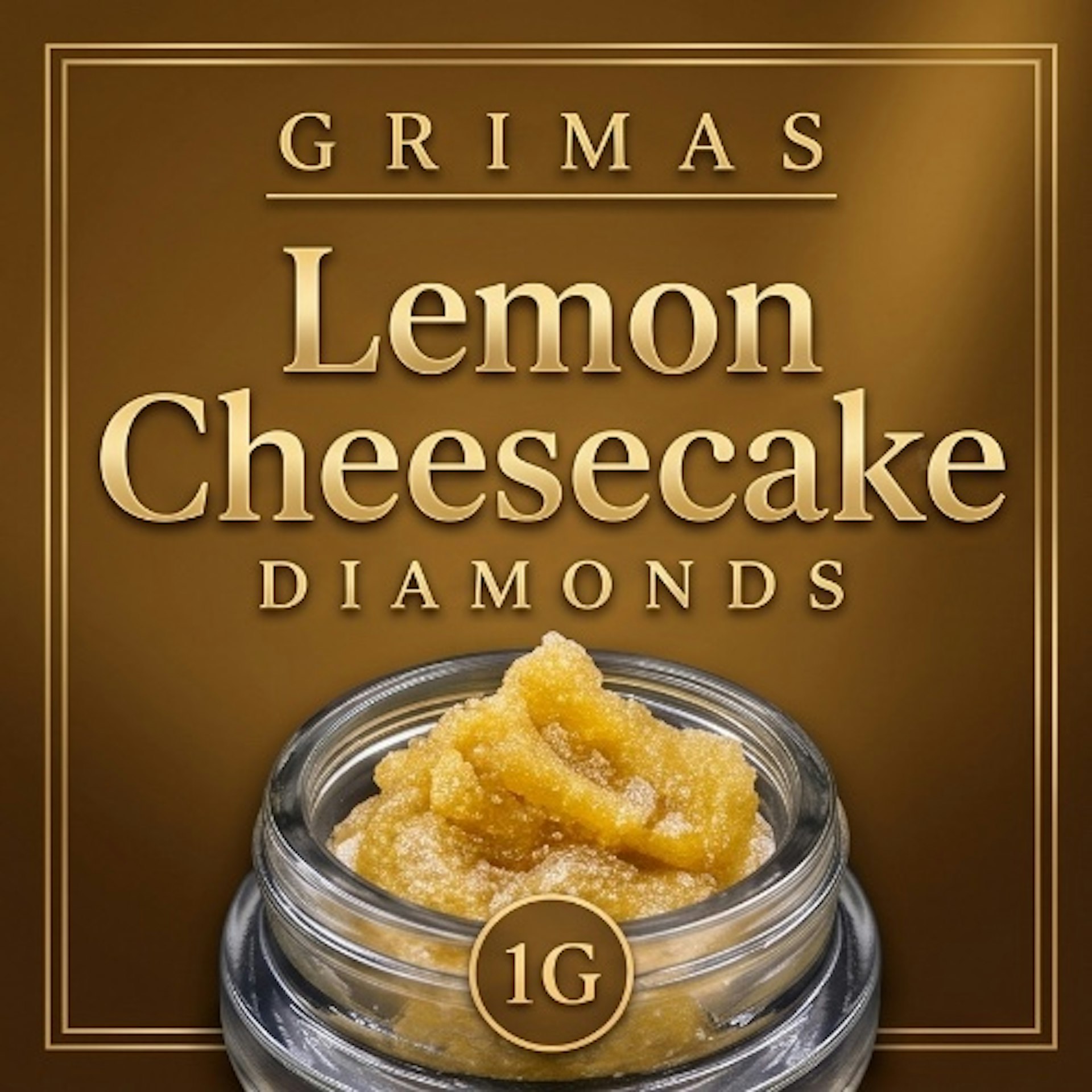 Grimas - Lemon Cheesecake Diamonds