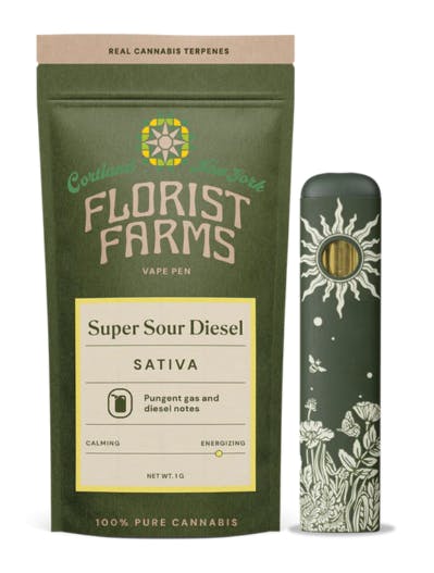 Super Sour Diesel | Rechargeable Vape | 1g-1