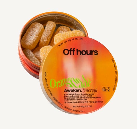 image of Sour Orange Punch “Awaken” 5:1:1 | 100mg Gummies (10mg/10ct)