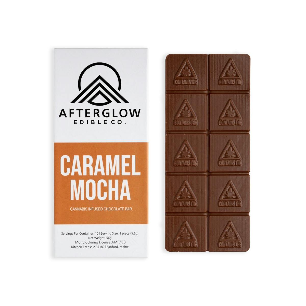 Image of Caramel Mocha | 100 mg Chocolate Bar