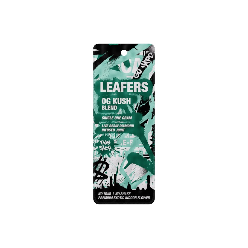 Leafers Live Resin Diamond Infused Joint: OG Kush Blend