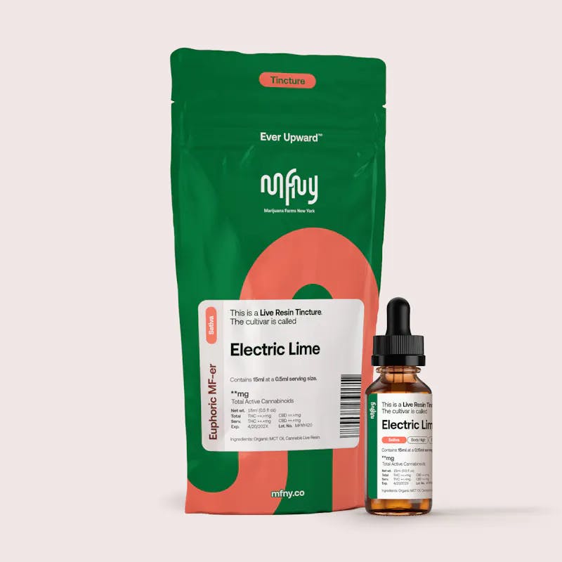 MFNY | Electric Lime | Live Resin Tincture | 15mL