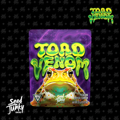 Seed Junky  - 3.5g Prepack - Toad Venom - FLOWER by Seed Junky at King of Budz