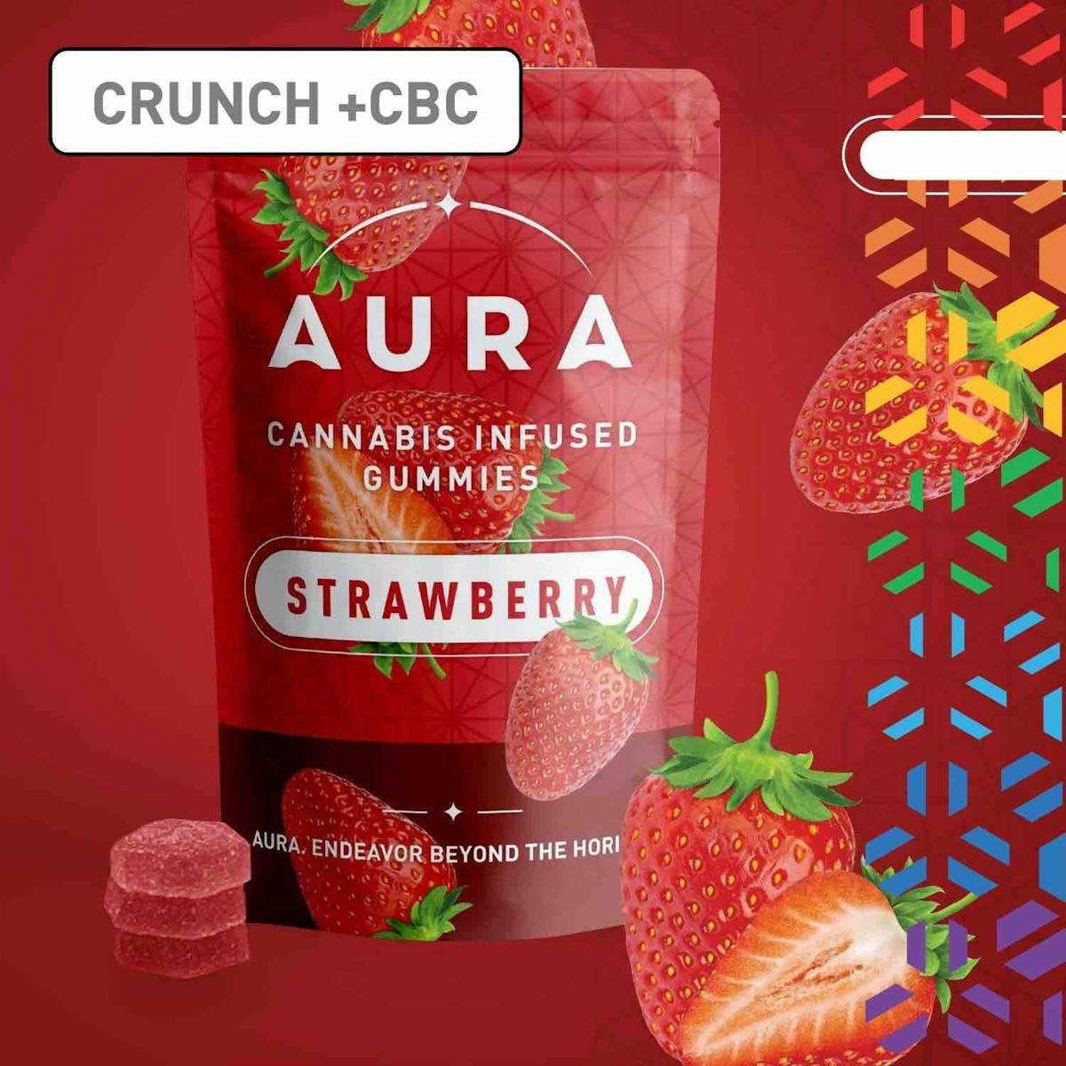 image of Strawberry Crunch Gummies + CBC