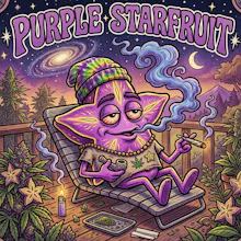 DELI - Purple Starfruit - FLOWER by Carbon at King of Budz