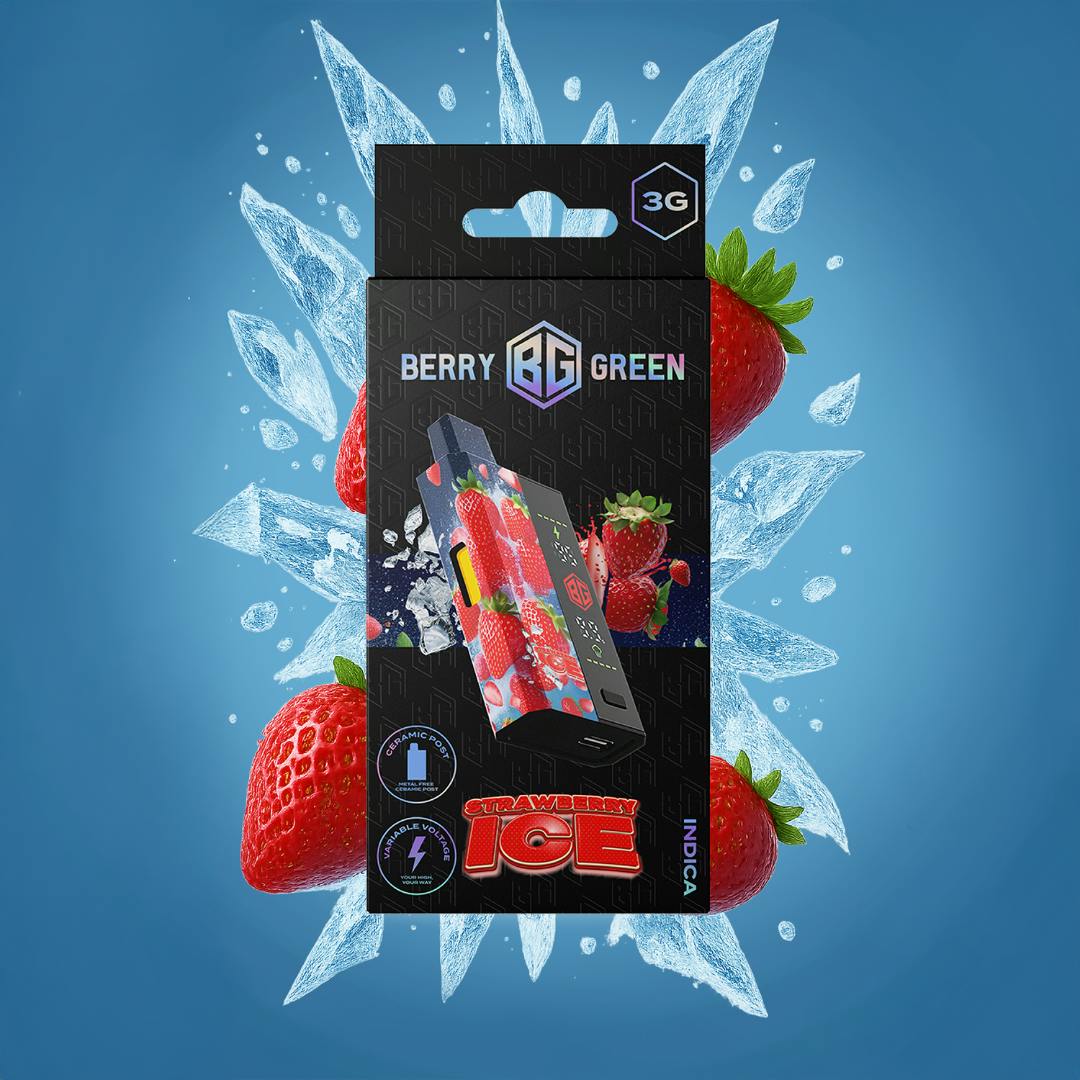 Strawberry Ice Disposable Vape Vuse Go 8000 Strawberry Ice Disposable Vape,  15mL