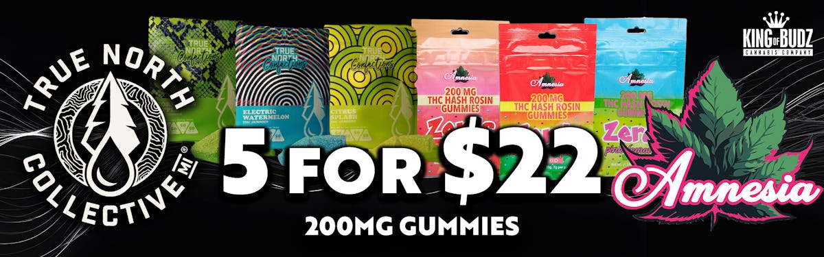 5 for $22 EDIBLES