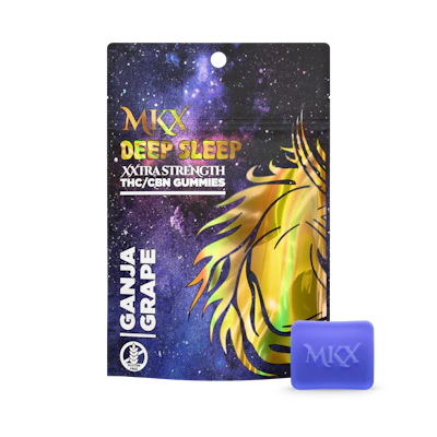 MKX Deep Sleep 200MG Gummies - Ganja Grape
