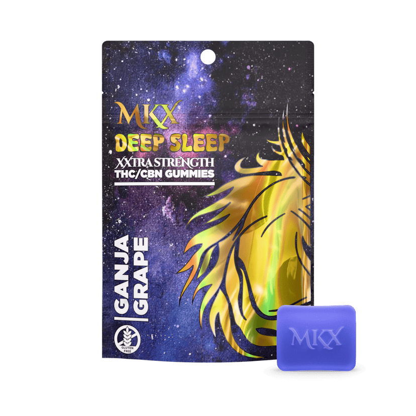 MKX Deep Sleep 200MG Gummies - Ganja Grape