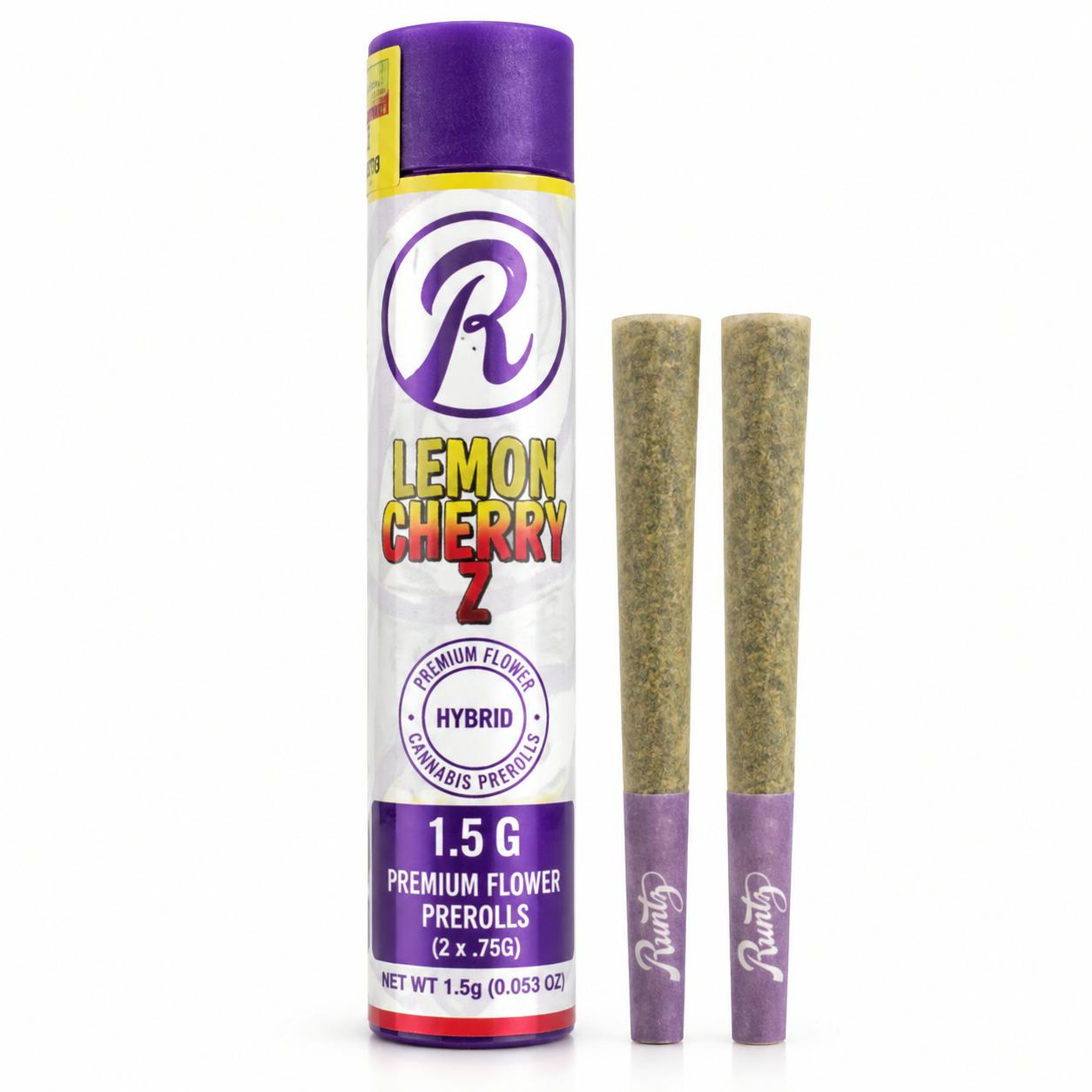 Runtz - 2 Pack .75g Prerolls - Lemon Cherry Z