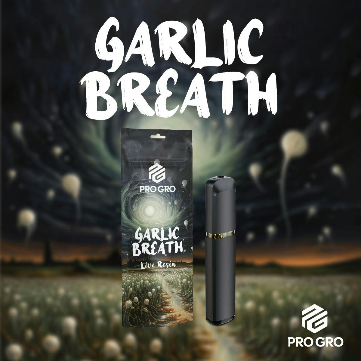 Pro Gro - 1g Live Resin Disposable - Garlic Breath