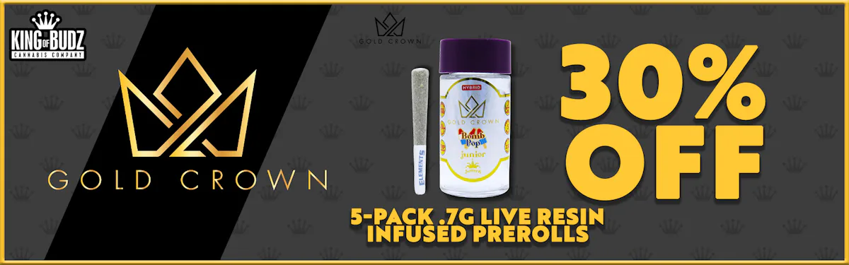 Junior Jesters - 5-pack .7g Live Resin Infused Prerolls - 25 Percent Off