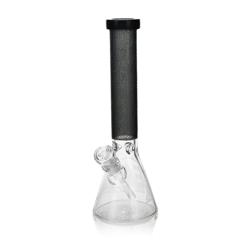 Eg Glass | Triangle Beaker | Black | 15in