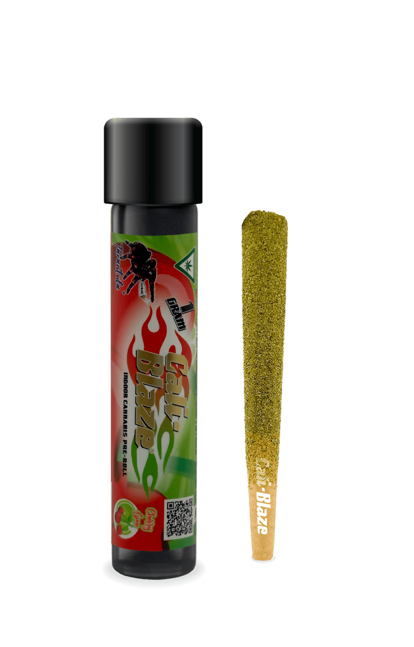 Cali Blaze | 1g Tarantula Preroll | Cherry Lime