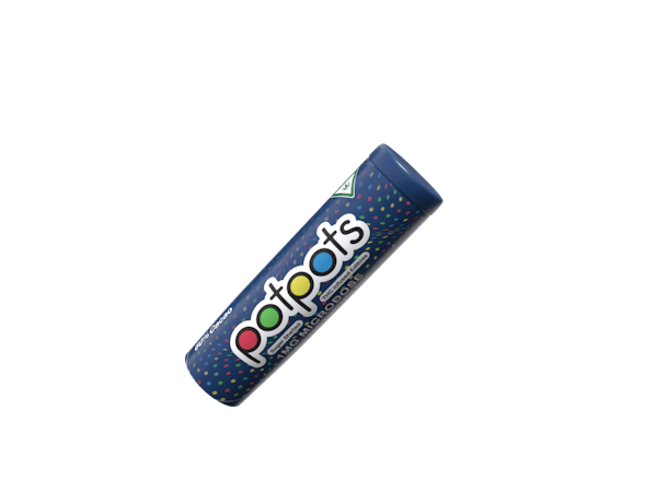 Potpots | Sugar Shelled THC Infused Dark Chocolates 10pk | 10mg