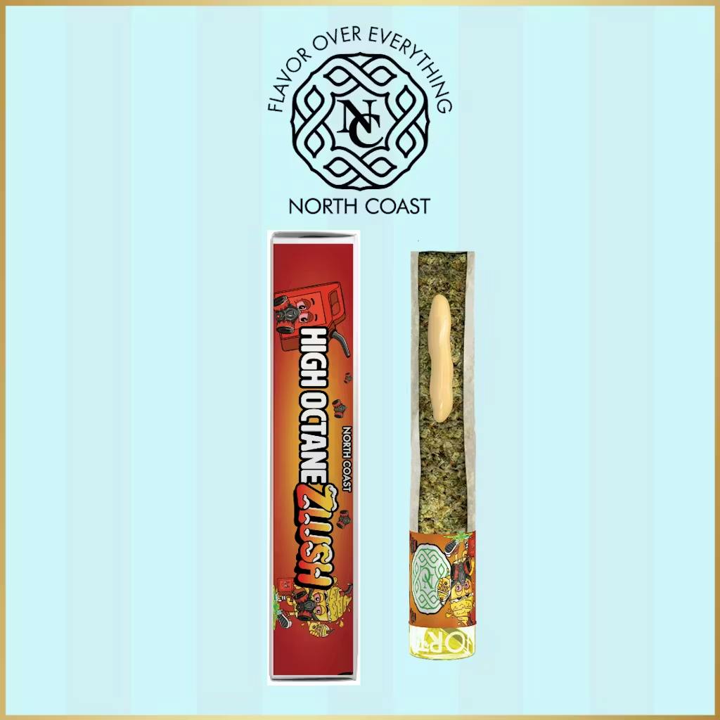North Coast x Herb Wealth x Adams Family - 2.5g Rice Paper Donut Tier 2 - High Octane Zlush