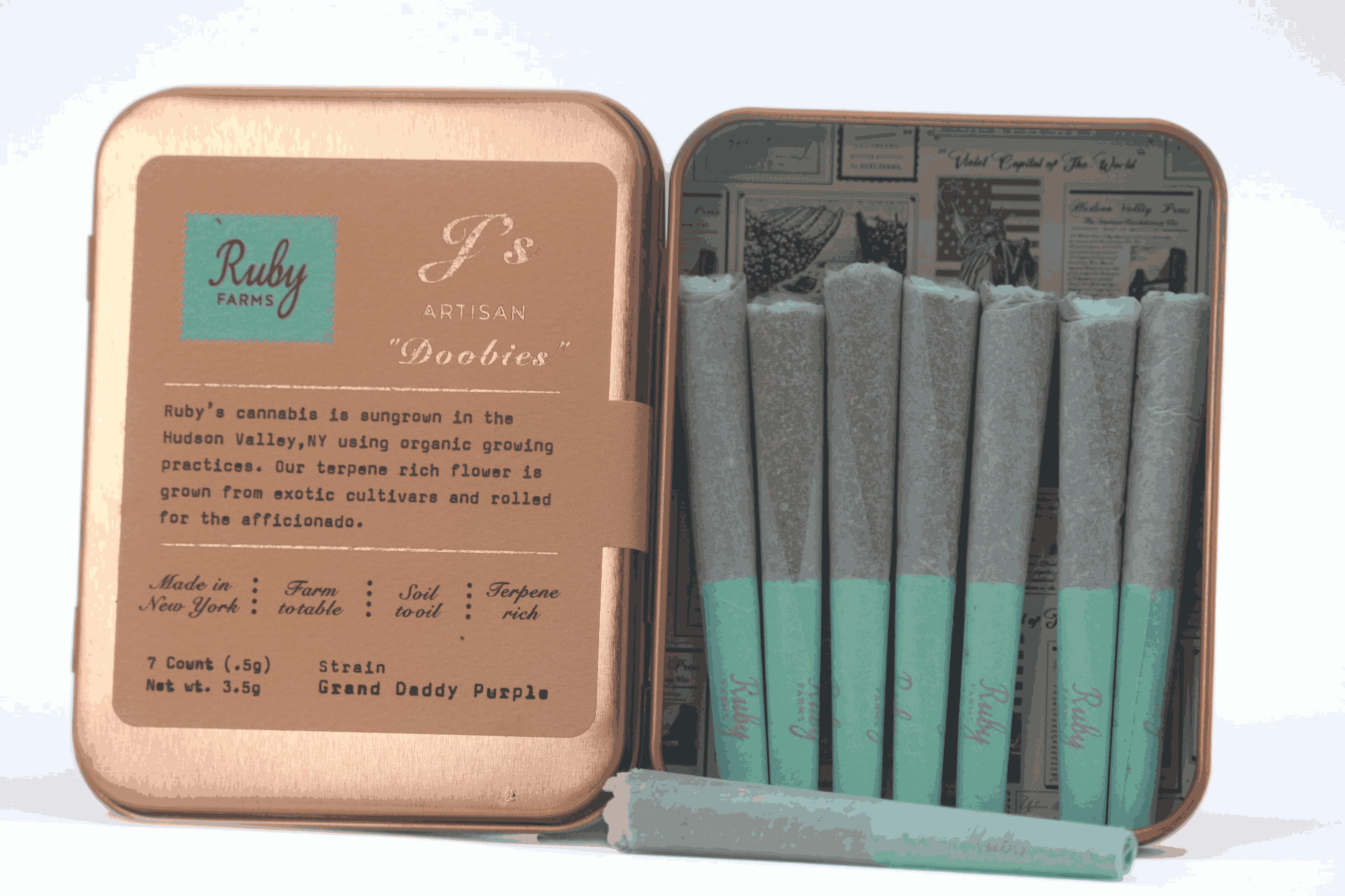 Ruby Farms | Grand Daddy Purple | Doobies | 7pk
