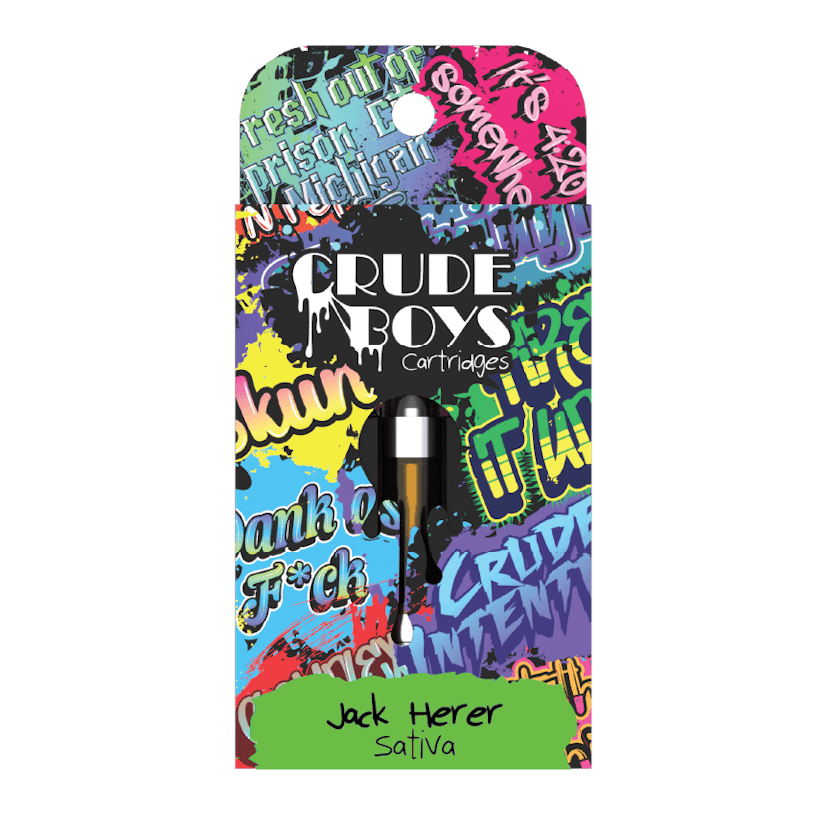 Crude Boys Cartridge | Jack Herer (Sativa)