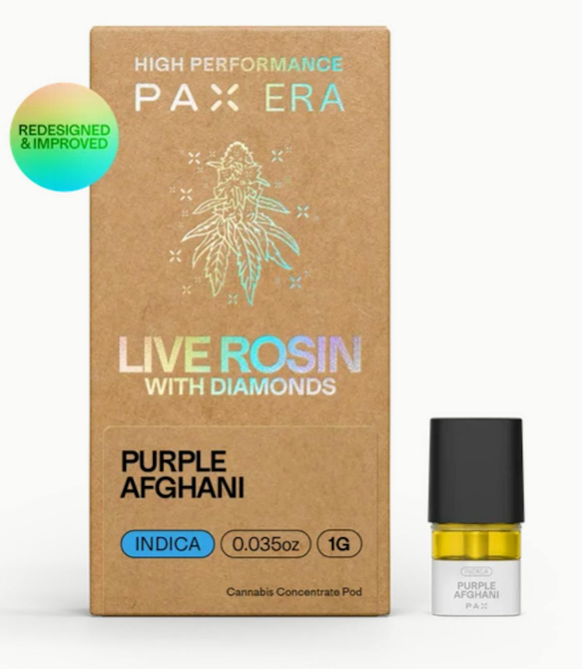 Photo of PAX Live Rosin Purple Afghani Pod
