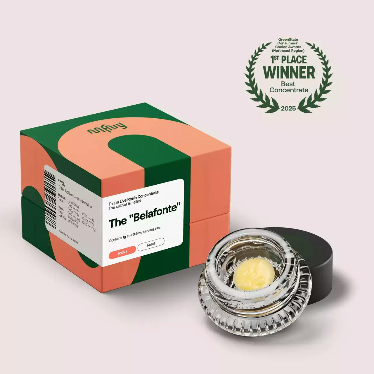 MFNY | The Belafonte | Live Resin Badder | 1g