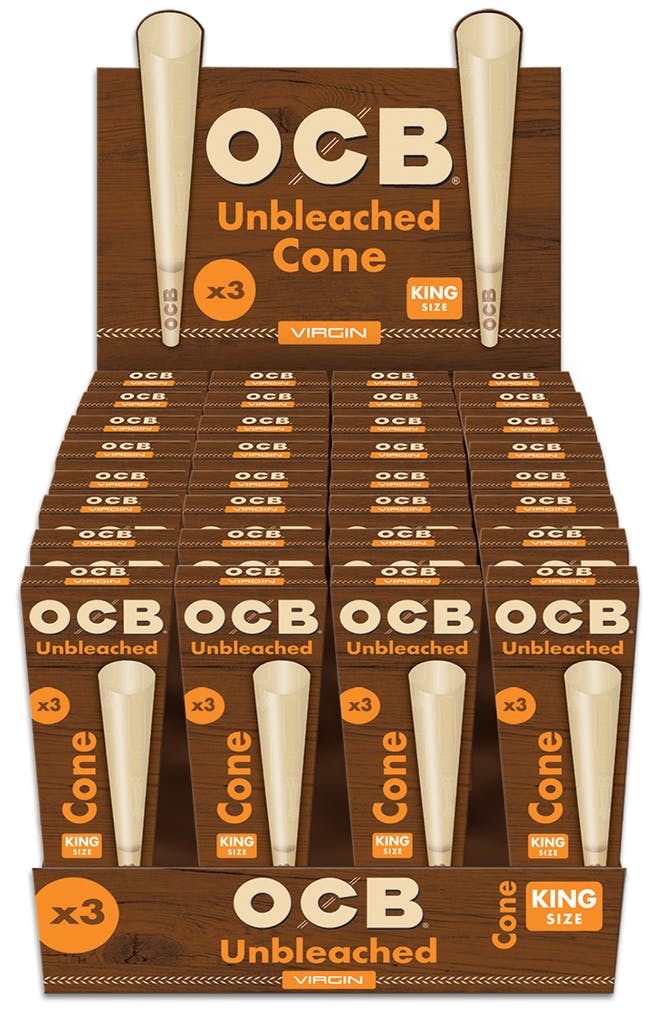 OCB Unbleached 3pk King size