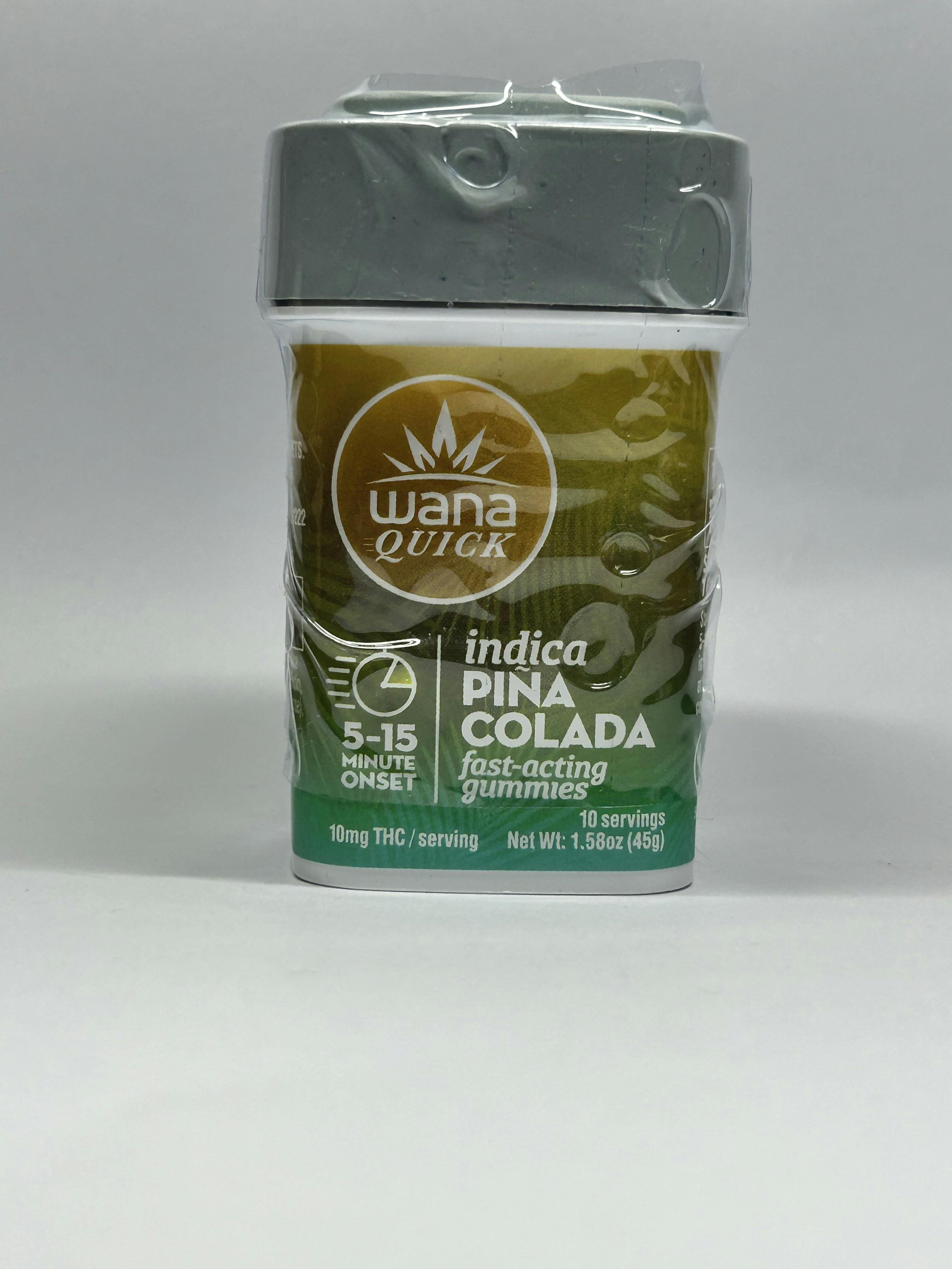 Photo of Wana Quick – Pina Colada Gummies – 100mg