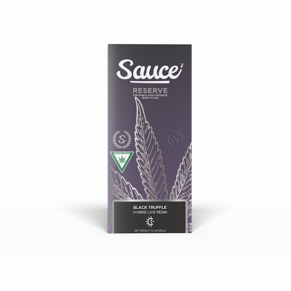 Sauce | Black Truffle Reserve Live Resin Disposable/Rechargeable All-In-One | 1g