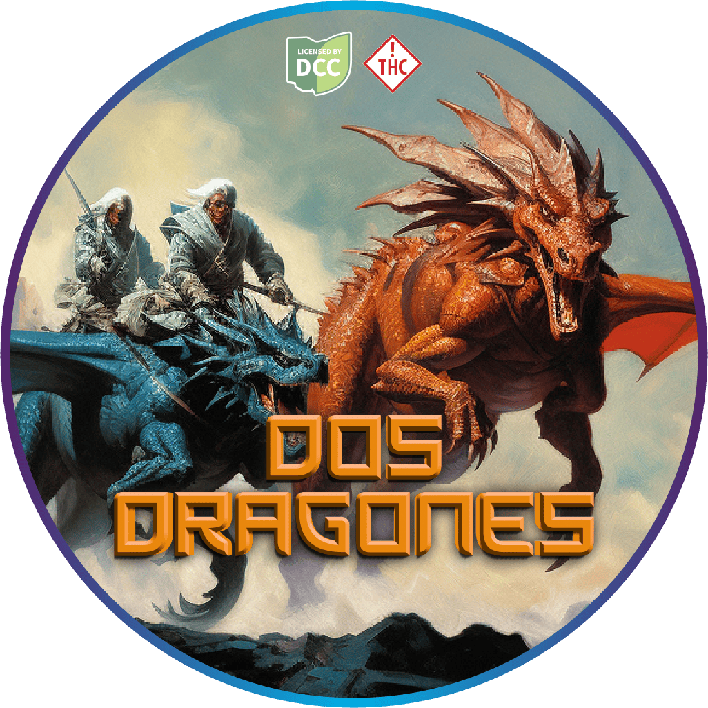 Dos Dragones | Flower 2.83g | Backroad Wellness - Lima