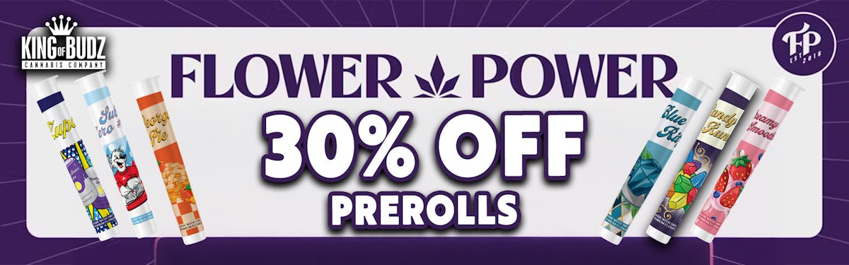 Flower Power Prerolls - 30 Percent OFF