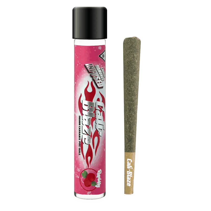 Raspberry Liquid Diamond Pre-Roll | 1.2g