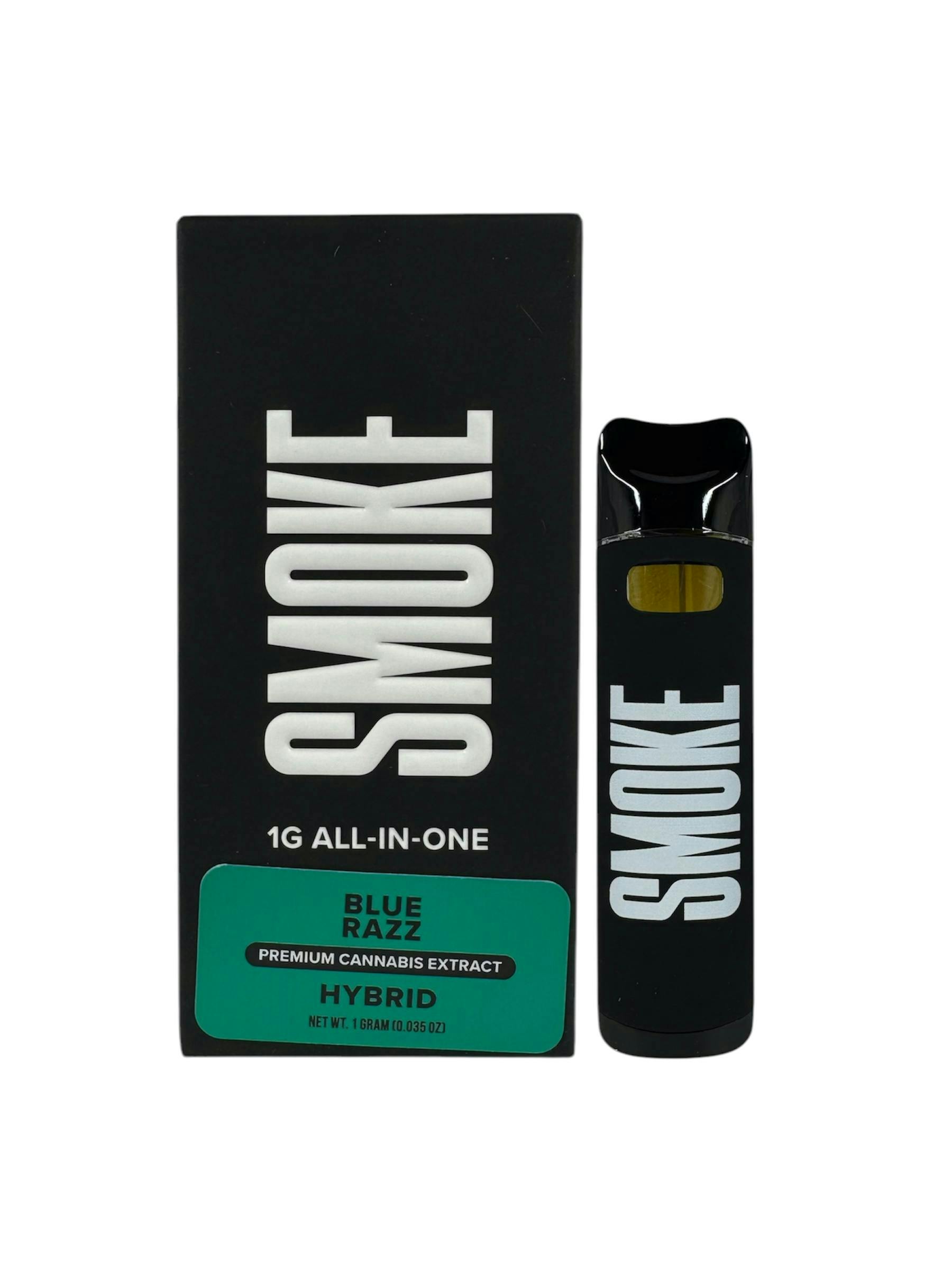 Smoke Blue Razz 1g Vape