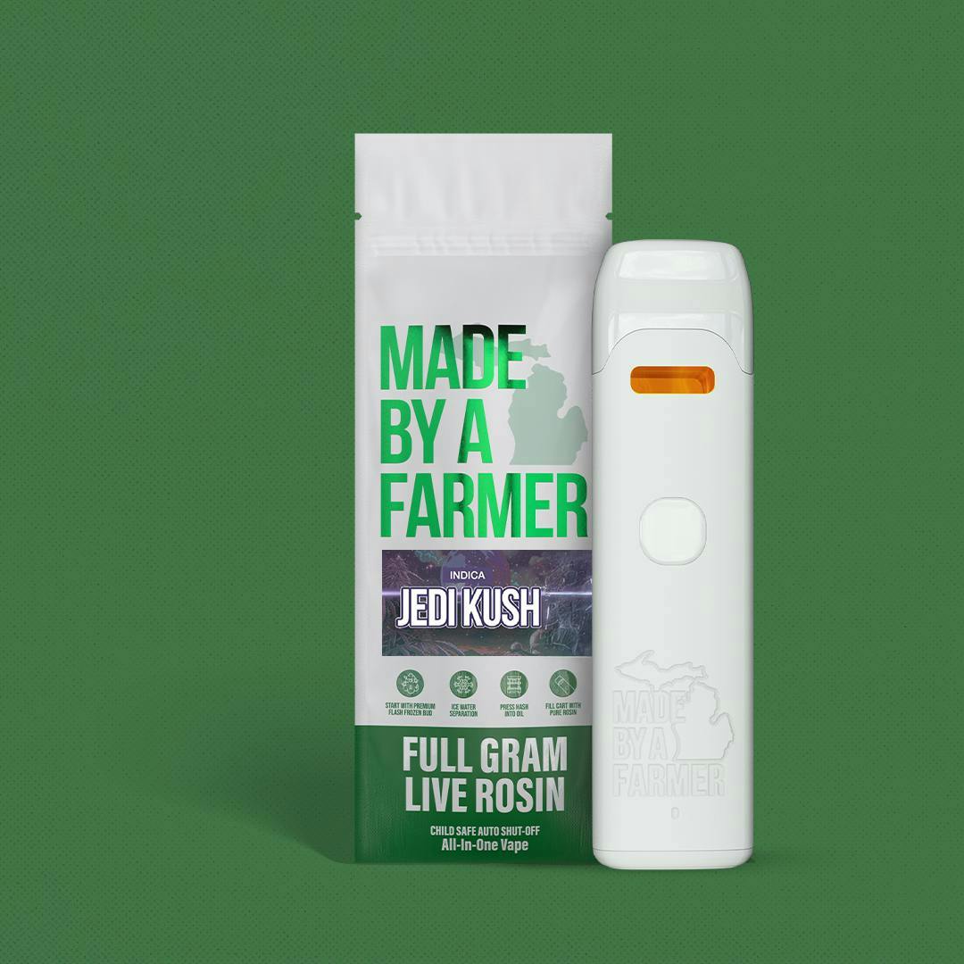 Made By A Farmer - 1g Live Rosin Disposable - Jedi Kush