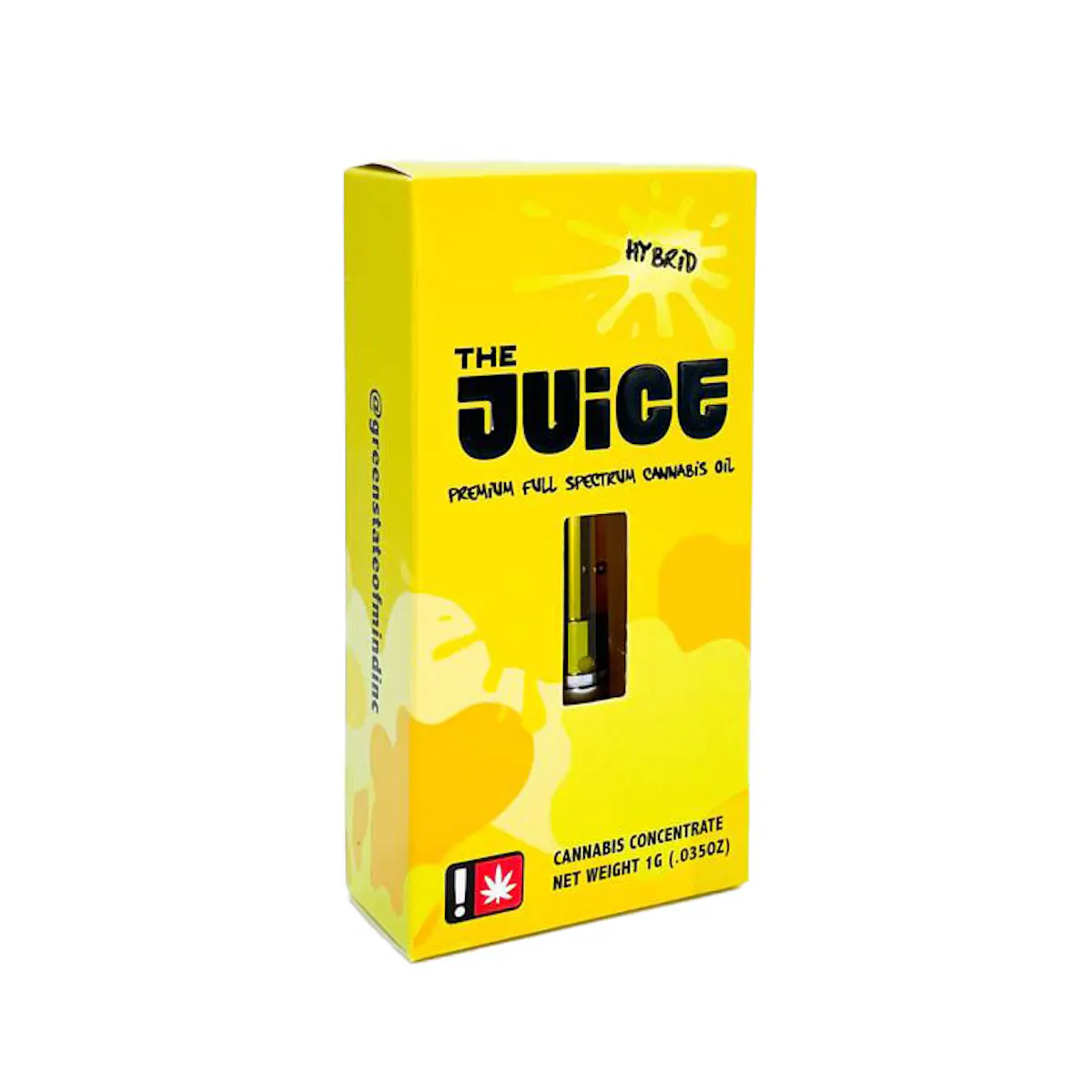 The Juice 1g OREOZ Vape Cartridge 1g Vaporizers | Green State of Mind, Inc.  |
