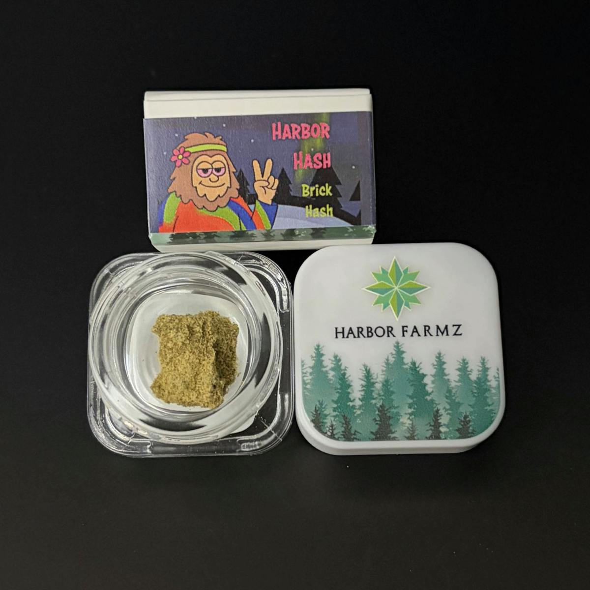 Product: Harbor Farmz | Harbor Hash | Brick Hash | 1g | Indica