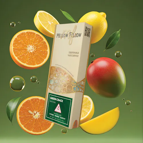 Green Crack Disposable Pen 1g – Mellow Fellow-1