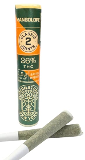 Supernaturals Pre-Rolls | .75g Each 2 Pack | Mangolope