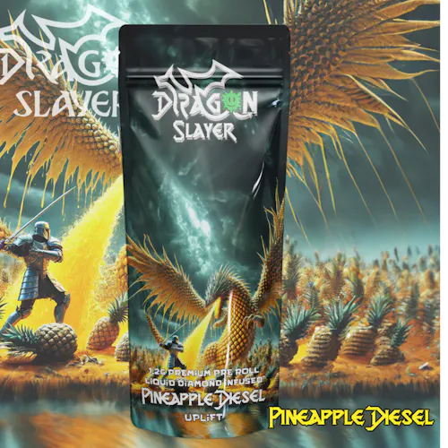 Pineapple Diesel | Dragon Slayer | Infused Pre-roll | 1.2g-1