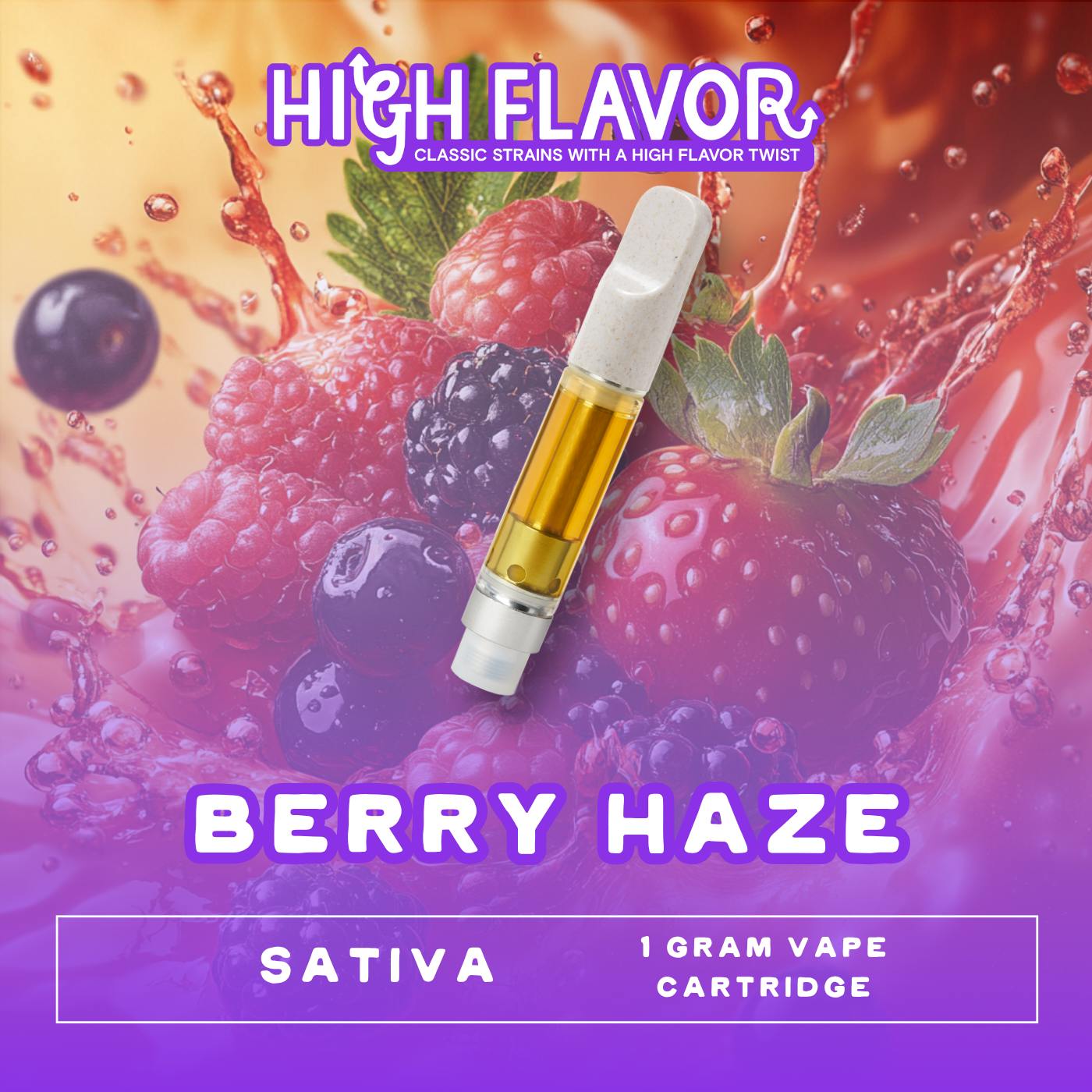 New!!! Berry Haze I Vape 1g