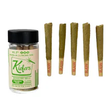 Kiefers - 5 Pack .7g Infused Prerolls - Sour Apple Glue