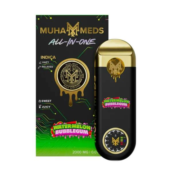 Muha Meds - 2g Disposable - Watermelon Bubblegum
